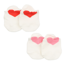 [아가방 여름] 란입체하트덧신 이월 여름여아덧신양말 미끄럼방지 시원한 귀여운 어린이집선물용
