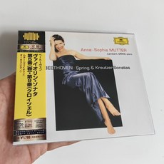 Anne-Sophie MUTTER 演奏 貝多芬 春天奏鳴曲 克萊采奏鳴曲 SHM-CD, 如圖所示