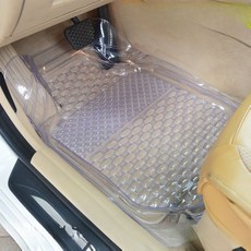 차량용 발판 발매트 카매트 커버 방수 운전석 바닥 깔판 자동차, 2.블랙 1장, 상세 내역참고