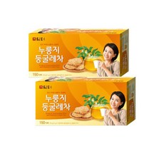 담터 누룽지둥굴레차 150티X2개 / 티백차, 150, 1.5g