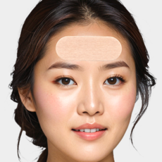 넓은 이마에 적합한 랜드윈 실리콘 대형 이마주름패치 ( feat. 의료용 실리콘 점착제 ), 2개, 10개입