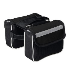 DS VG 자전거 전면 사이클링 케이스 튜브 방수 가방 액세서리 전화 파우치 새들 휴대 MTB, [01] Black, Bla, 1개