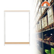 스피드랙 2T 창고선반 중량랙 2단 1100 x 500 x 1500, 12mm 양면코팅합판, 12mm 양면코팅합판