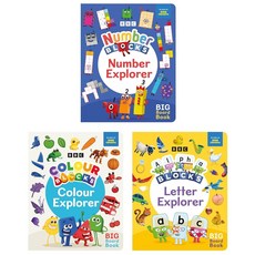넘버블럭스 Explorer Collection (Numberblocks Alphablocks & Colourblocks) (Board Book), Bangzo Books