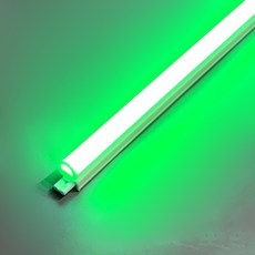 더쎈 색 칼라 T5 300 600 900 1200 LED 5W 9W 14W 18W 블루 레드 그린 보라 핑크 인테리어 간접조명 감성 무드등 / 플리커프리, 녹색, 1개, 1200mm LED 18W, 선택없음