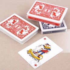 따뜻한잡화점 카드놀이 포커게임 종이트럼프카드, 랜덤, 1개