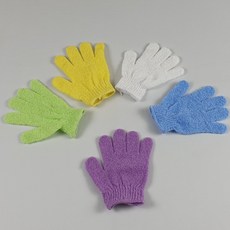 각질제거 샤워 장갑 목욕 때밀이 전용 장갑 1p, 오렌지, 1개