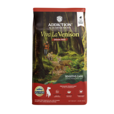 ADDICTION 自然癮食 無穀放牧鹿 犬用寵食 全齡犬適用, 鹿, 9kg, 1個