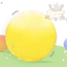 횽이네만물상 공굴리기용 천 외피 노랑색 1.5m 대형공놀이카바