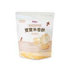 萊斯飯店 寶寶米香餅, 1個, 原味（4m+）