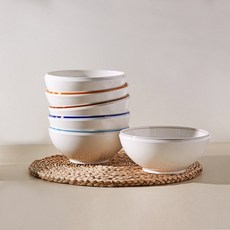 시라쿠스 메이플 면기 우동기 코지레드 6color (유색라인), 라인블루, 1개