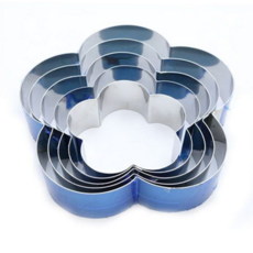 꽃 모양 무스링 높은 베이킹 디저트 매화 틀 스텐 떡틀 빵몰드 용품 도구