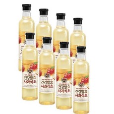 백설 건강발효 사과식초, 800ml, 8개