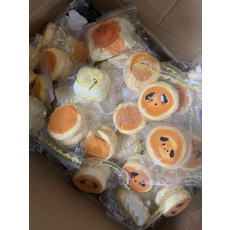 비누 슬랑이 말랑이 대형 바삭볼 초코케이크 망고 튀김 다양한종류 말랑이, 1개, 2_실리콘 공 무작위 쥐기 보너스