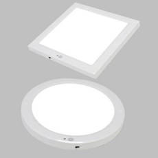 조명기구 사각 비츠온 원형 센서등 엣지 20W LED, 사각엣지