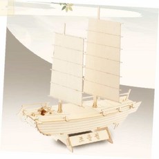 미니 목재 조운선 만들기 DIY 전통 배 모형 조립