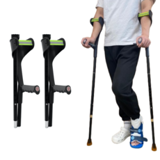 써로드 접이식 목발, 그레이, 2개