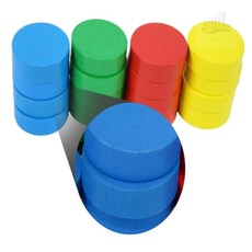 조은 윳놀이말 4색 16개 교육용보드게임, 원목 말 4색 16개(윷놀이용)