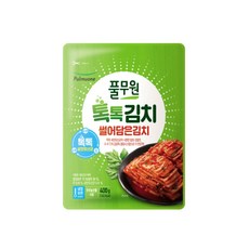(냉장)[풀무원]톡톡 썰어담은김치, 1개, 400g