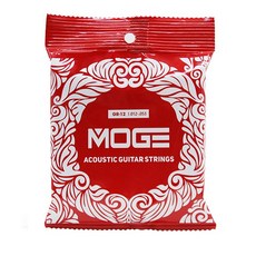 모그 MOGE Antirust Coated Red Copper 통기타 코팅 스트링 012-053 (GR12), 내용참조, MOGE GR12 (012-053), *, 1개