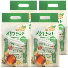 타마시는 생강차 국산 생강 분말 가루 스틱, 20g, 4개, 40개입