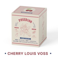 [블랙프라이데이] 포즈드백 디카페인 체리 루이보스 티, 1개, 2g, 10개입
