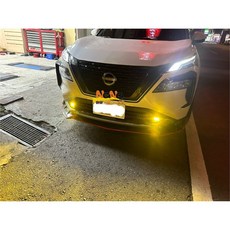 娜娜汽車 日產 T33 X-TRAIL 專用霧燈總成 黃金眼 3000K, 1個