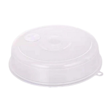 微波爐加熱防油蓋 密封保鮮蓋 可重複使用, 透明, 1個