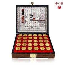 홍삼옥고 홍삼환 홍삼분말 홍삼가루 생지황 백복령 벌꿀 함유 명품홍삼환 부모님 귀빈 명절선물 추천 5g x 30환(쇼핑백 포함), 1개, 150g