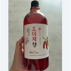 우리집 문경 오미자청 오미자원액 [원산지:국산(경상북도 문경시)], 1L, 1개입, 2개