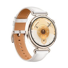 HUAWEI 華為 WATCH GT6 41mm 華為 GT6 GPS 智慧手錶, 浮光白(皮革錶帶)