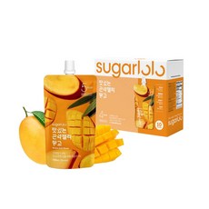 슈가로로 맛있는 곤약젤리 망고, 150g, 10개