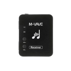 Btuty SWS10 이어폰 모니터 전송 시스템 충전식 수신기 (수신기), Receiver, 블랙