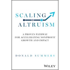 (영문도서) Scaling Altruism: A Proven Pathway for Accelerating Nonprofit Growth and Impact Hardcover, Wiley, English, 9781394223459
