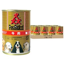 PRO PURE 猋 成犬罐頭, 牛肉, 400g, 24罐