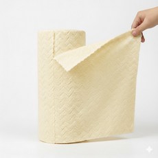 조이초이스 극세사 빨아쓰는 롤 행주, 1개, 옐로우, 30매