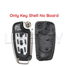 315/433Mhz 48칩 리모컨 자동차 키 폽 아우디 Q7 B7 Q3 A3 TT A2 A8 A6 A4 S5 C5 C6 B6 A5 Q5 S RS S1 8X08, 04 Only Shell No Board