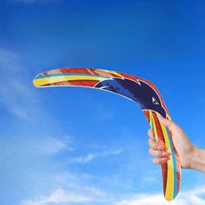 수제 부메랑 나무 돌아오는 원반 스포츠 던지기 1. ST3020-블루이글, 7. ST3003-위장 블루