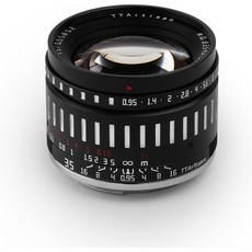 TTARTISANTTArtisan 35mm F0.95 APSC 대형 조리개 수동 포커스 미러리스 카메라 렌즈 Z50과 같이 호환되는 Z 마운트용, Sony E mount, 1개