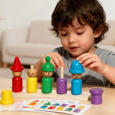 YW 내 맘대로 쌓는 표정 블록 어린이 조기교육 두뇌발달 완구 조카선물, 1세트