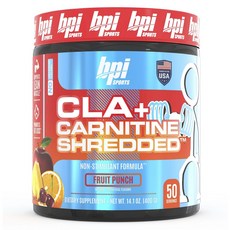 Bpi CLA+左旋肉鹼能量補充粉 水果賓治口味, 1個, 400g