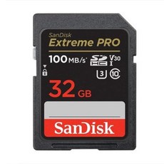 샌디스크코리아 공식인증정품 SD메모리카드 SDHC Extreme Pro 익스트림 프로 UHS-I SDXXO 32GB, 1개