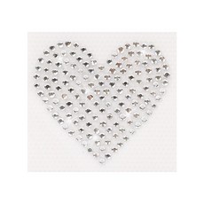 아클라 핫픽스 모티브 디자인 의류부자재 스톤 큐빅 크리스탈_, 01. 리틀하트, 1개