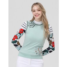 [엘르골프] 여성 조끼 스웨터_6G63102