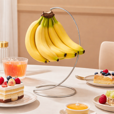 비디 물러짐 방지 스텐리스 바나나걸이, 실버