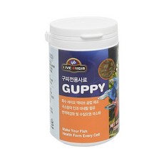 YB 구피 전용 사료 후레이크 35g 250ml, 1