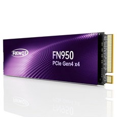 미국출고 평점4.5+ 164707 Fikwot FN960 2TB M.2 NVMe SSD PCIe Gen4 x4 2280 내부 솔리드 스테이트 드라이브 방열판 포함 최대 4, 4TB, 5000MB/s