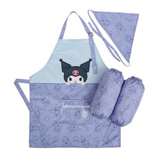 쿠로미 허니 앞치마 토시 두건 3종세트 미술시간 요리roo4+7klz