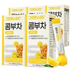 그린몬스터 디톡 콤부차 레몬홍차 10포 X4