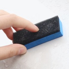 자동차 셀프 세차 코팅 블럭 67mm 1개 유리막 어플리케이터 스펀지